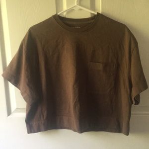 Cropped Athleta tee sweatshirt. Size XS